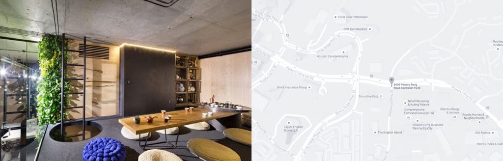 Inside the OED Atlanta showroom